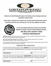New Patient Packet